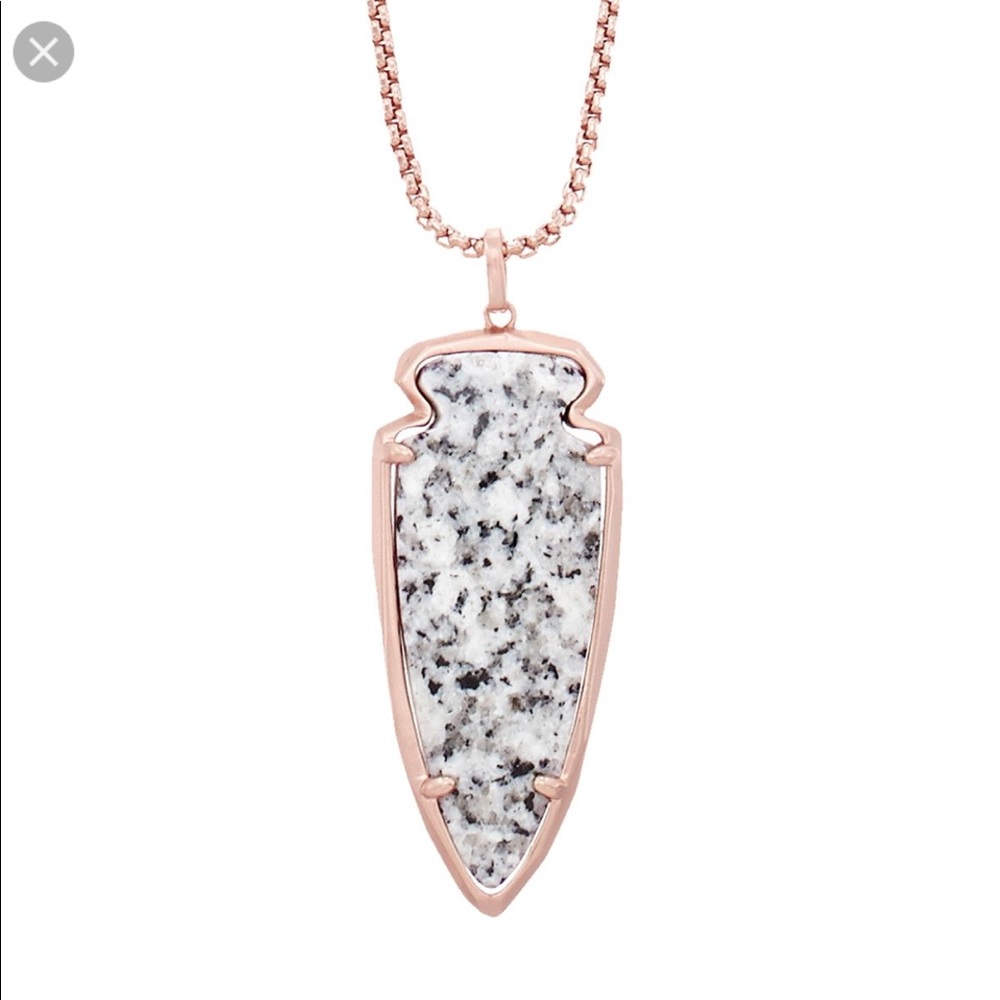 Kendra Scott Kimmy Rose Gold Necklace